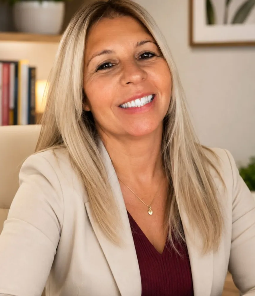 Retrato da psicóloga Nola Cátia Santos de Jesus